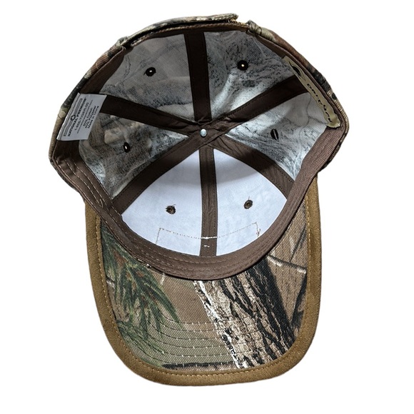 NWOT Dri-Duck Case Tractor Agriculture Farm Camo Adjustable Strapback Hat Cap - Picture 11 of 13